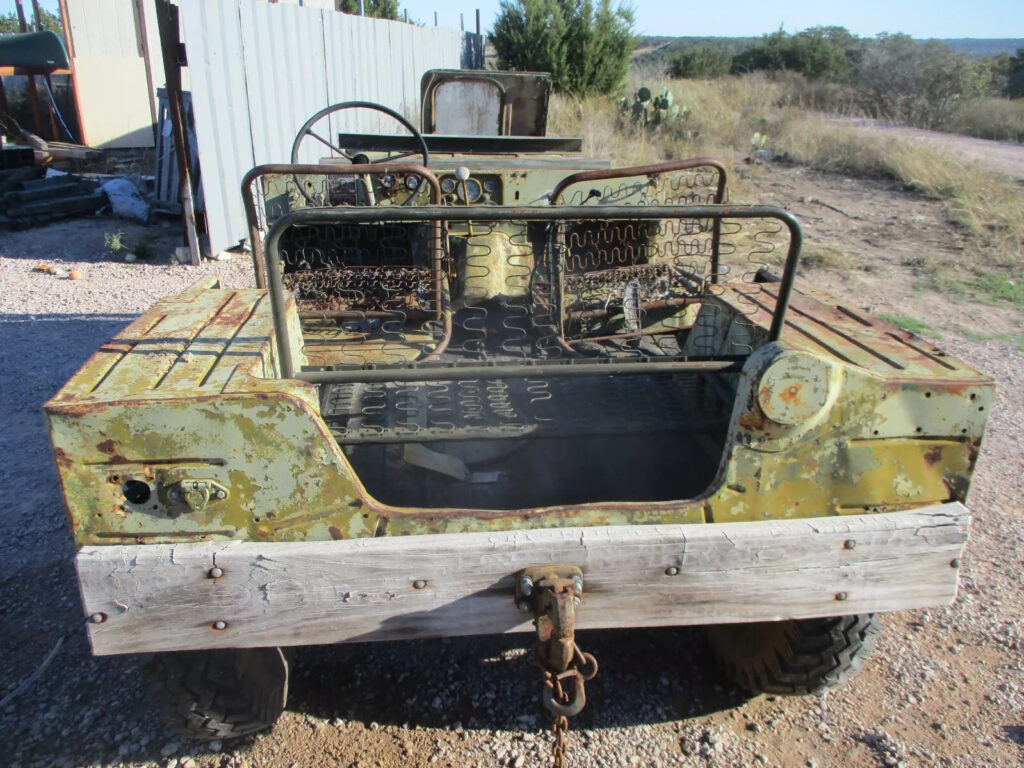 Used 1966 M151a1 Jeep Ford Motor Co. Cut/welded, Rusty but Will Run