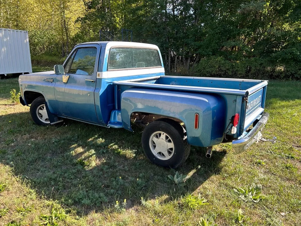 1973 Chevrolet Cheyenne 10 Numbers Matching Barn Find 2Dr Stepside