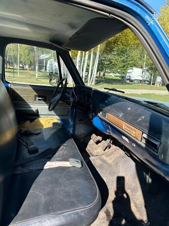 1973 Chevrolet C10 Cheyenne Numbers Matching Barn Find 2Dr Stepside