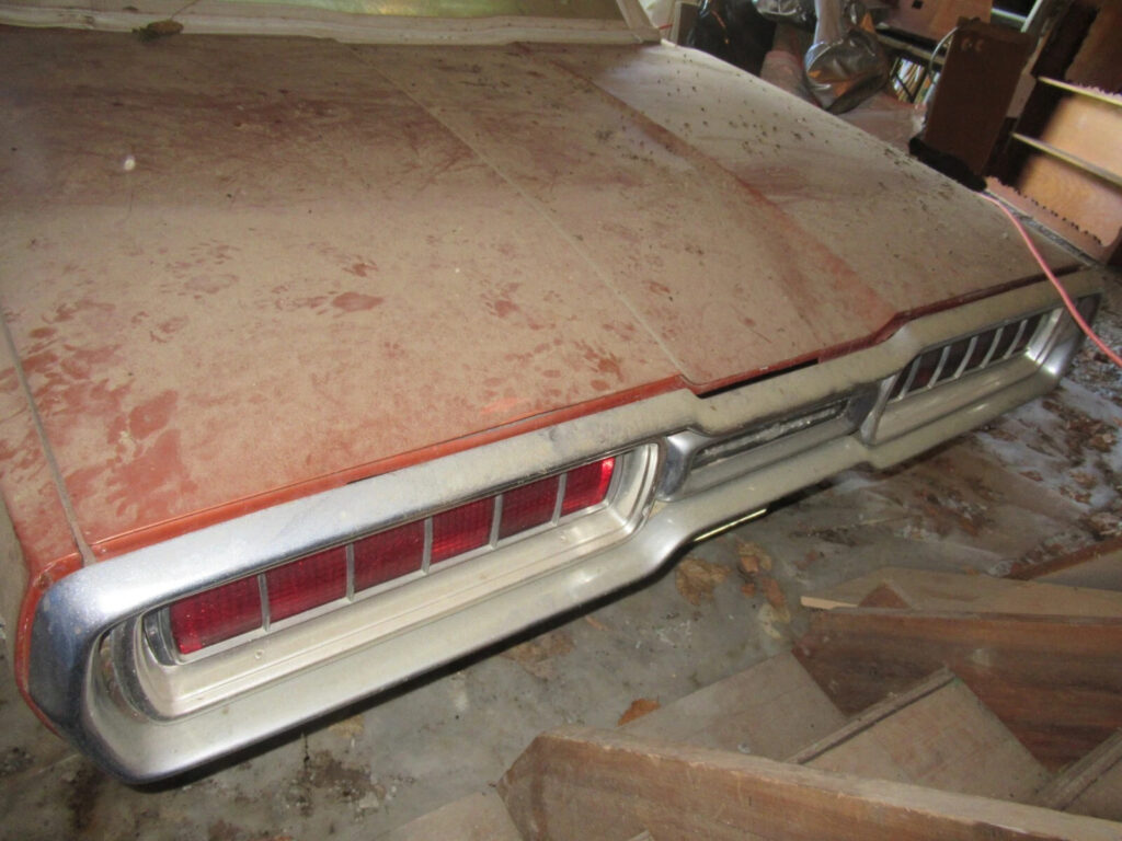 1965 Ford Thunderbird Convertible Emberglo Metallic Paint Barn Find