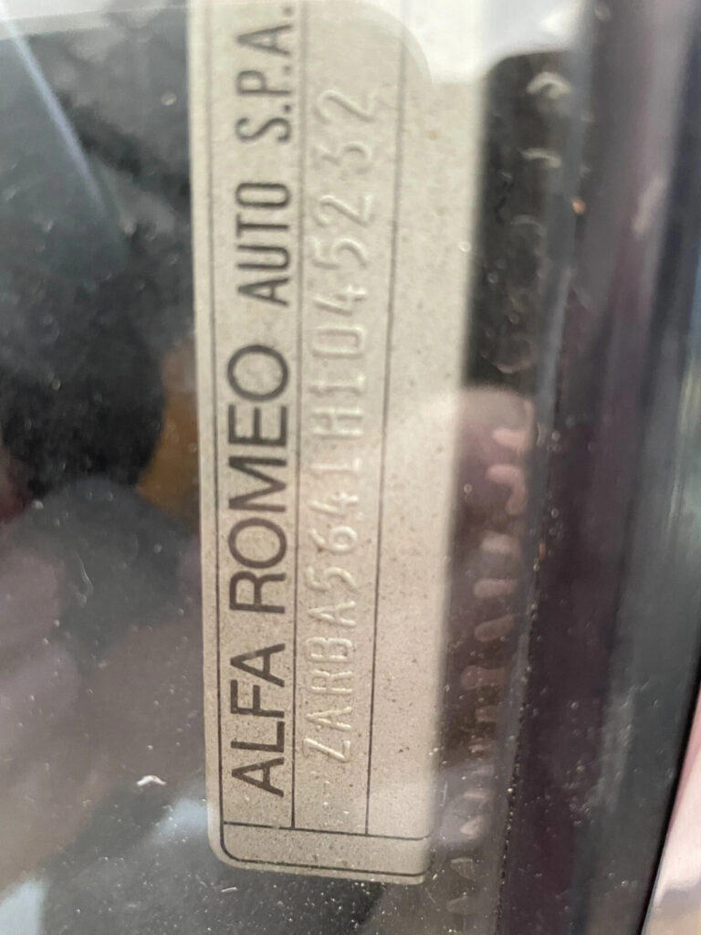 1987 Alfa Romeo Spider Graduate
