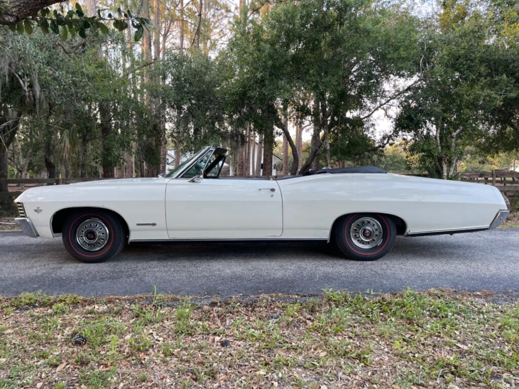 1967 Chevrolet Impala SS Convertible BARN FIND M20 Protecto Plate