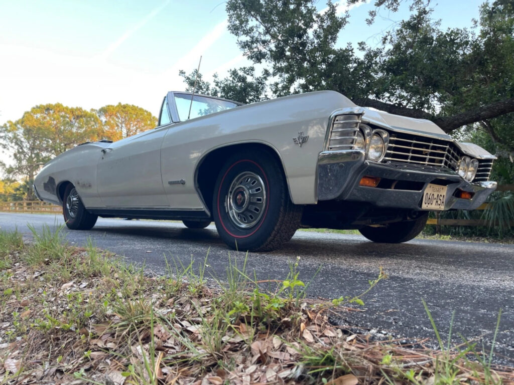 1967 Chevrolet Impala SS Convertible BARN FIND M20 Protecto Plate