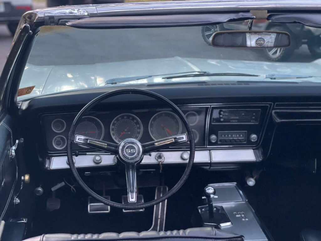 1967 Chevrolet Impala SS Convertible BARN FIND M20 Protecto Plate