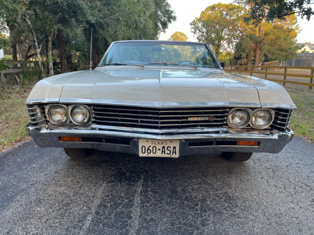 1967 Chevrolet Impala SS Convertible BARN FIND M20 Protecto Plate