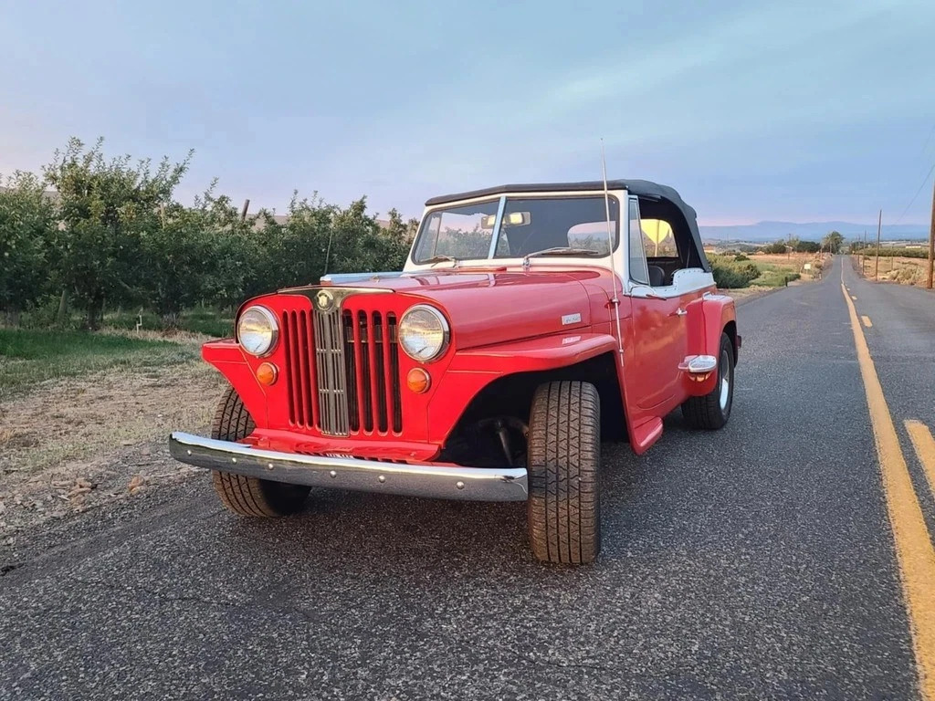 1949 Jeep Willys Restored Convertible Stock Number 399132