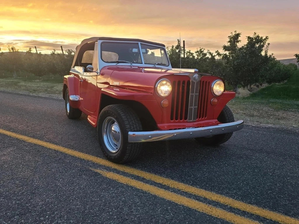 1949 Jeep Willys Restored Convertible Stock Number 399132