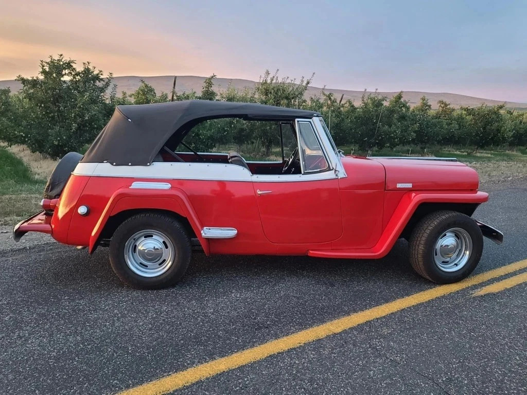 1949 Jeep Willys Restored Convertible Stock Number 399132