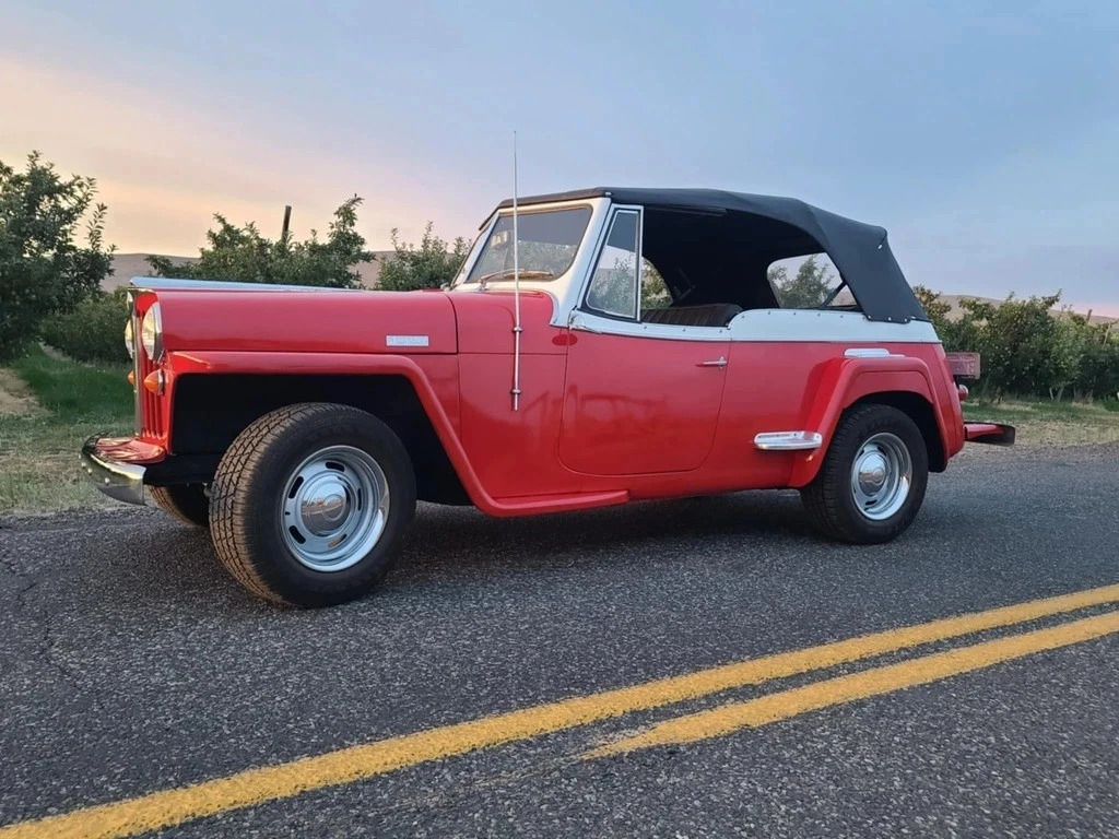 1949 Jeep Willys Restored Convertible Stock Number 399132