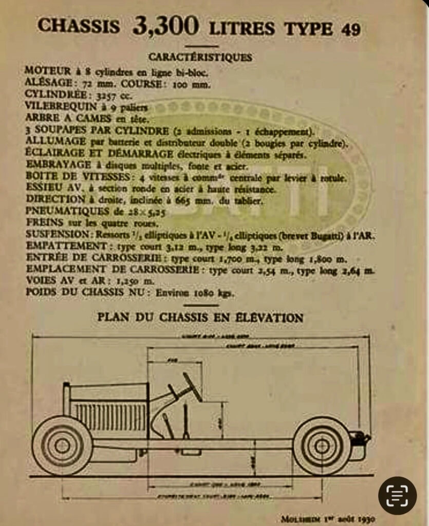 1927 Bugatti 101