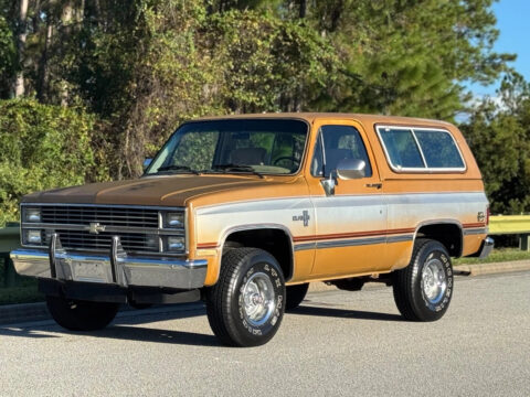 1984 Chevrolet Blazer K/5 Silverado Fully Loaded Barn Find Survivor 64k Og Miles for sale