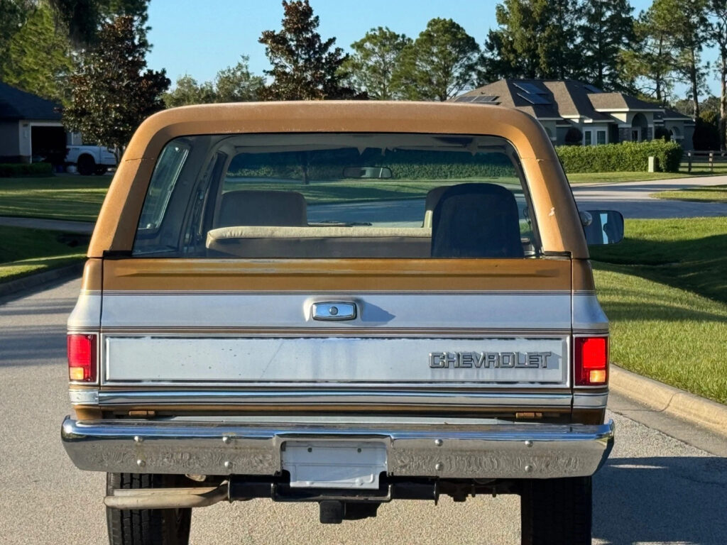 1984 Chevrolet Blazer K/5 Silverado Fully Loaded Barn Find Survivor 64k Og Miles