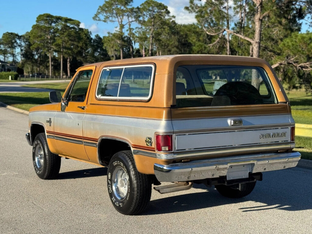 1984 Chevrolet Blazer K/5 Silverado Fully Loaded Barn Find Survivor 64k Og Miles