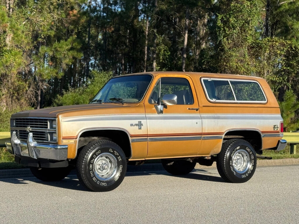 1984 Chevrolet Blazer K/5 Silverado Fully Loaded Barn Find Survivor 64k Og Miles