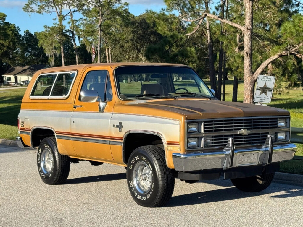 1984 Chevrolet Blazer K/5 Silverado Fully Loaded Barn Find Survivor 64k Og Miles
