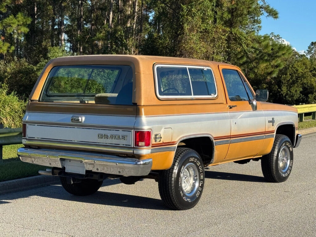 1984 Chevrolet Blazer K/5 Silverado Fully Loaded Barn Find Survivor 64k Og Miles