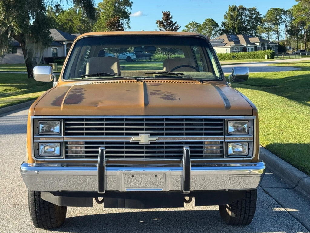 1984 Chevrolet Blazer K/5 Silverado Fully Loaded Barn Find Survivor 64k Og Miles