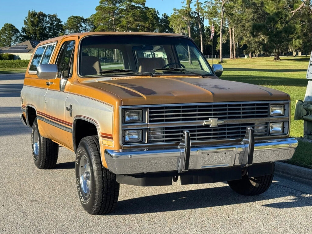 1984 Chevrolet Blazer K/5 Silverado Fully Loaded Barn Find Survivor 64k Og Miles