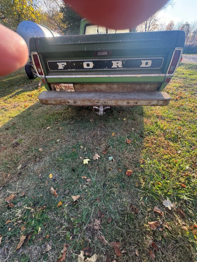 1972 Ford F250 Camper Special