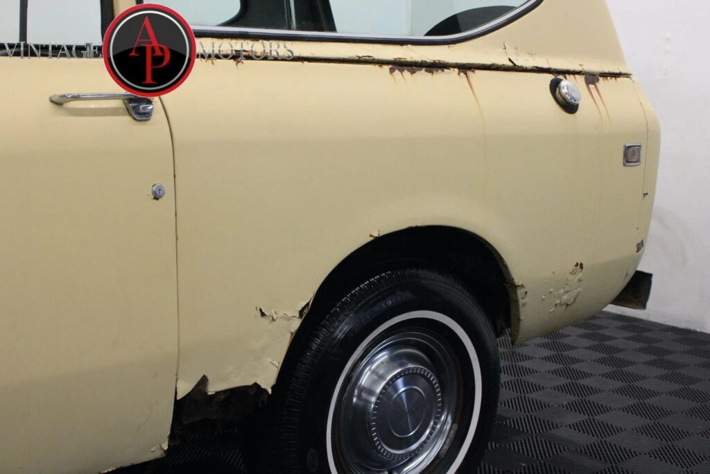 1977 International Scout Barn Find Running Project V8 4X4