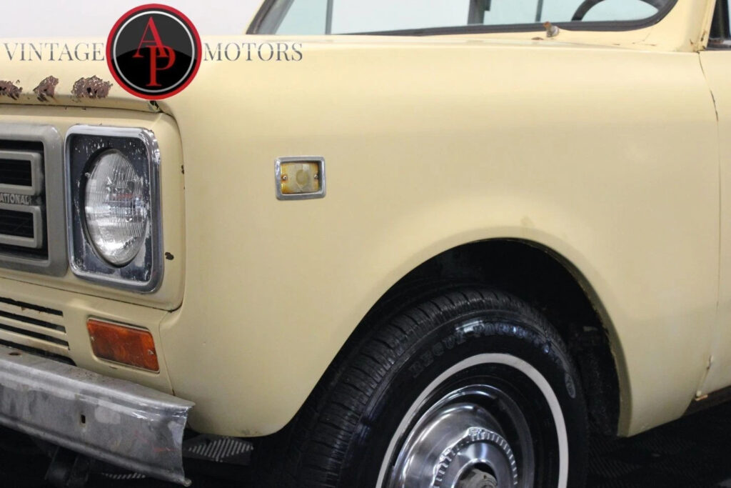 1977 International Scout Barn Find Running Project V8 4X4