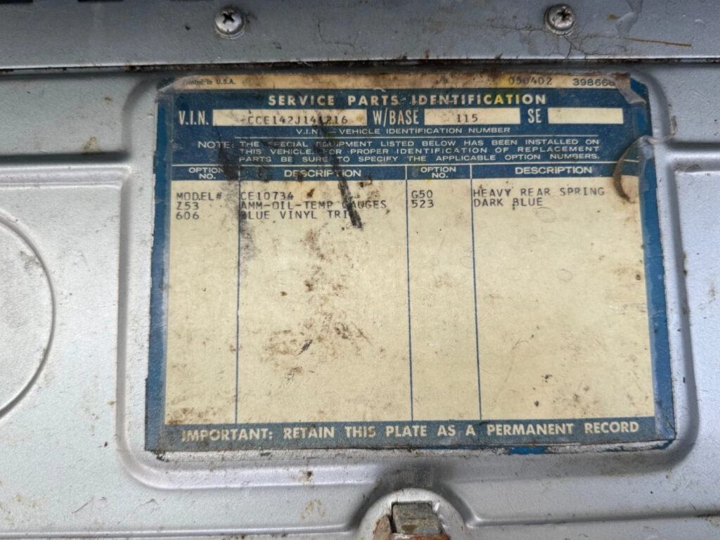 1972 Chevrolet C-10 NO Reserve Shortbed 90k Original Miles One Owner Barn Find