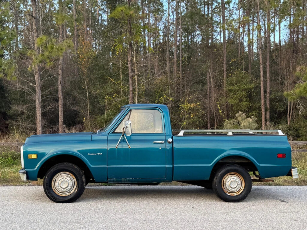 1972 Chevrolet C-10 NO Reserve Shortbed 90k Original Miles One Owner Barn Find