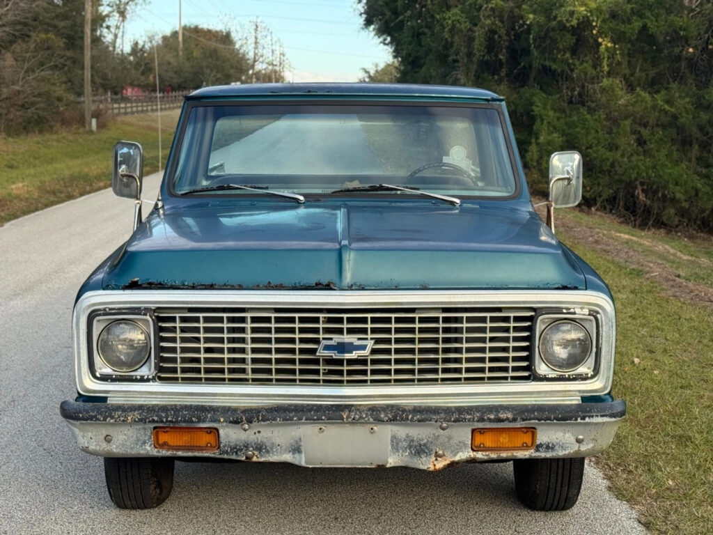 1972 Chevrolet C-10 NO Reserve Shortbed 90k Original Miles One Owner Barn Find