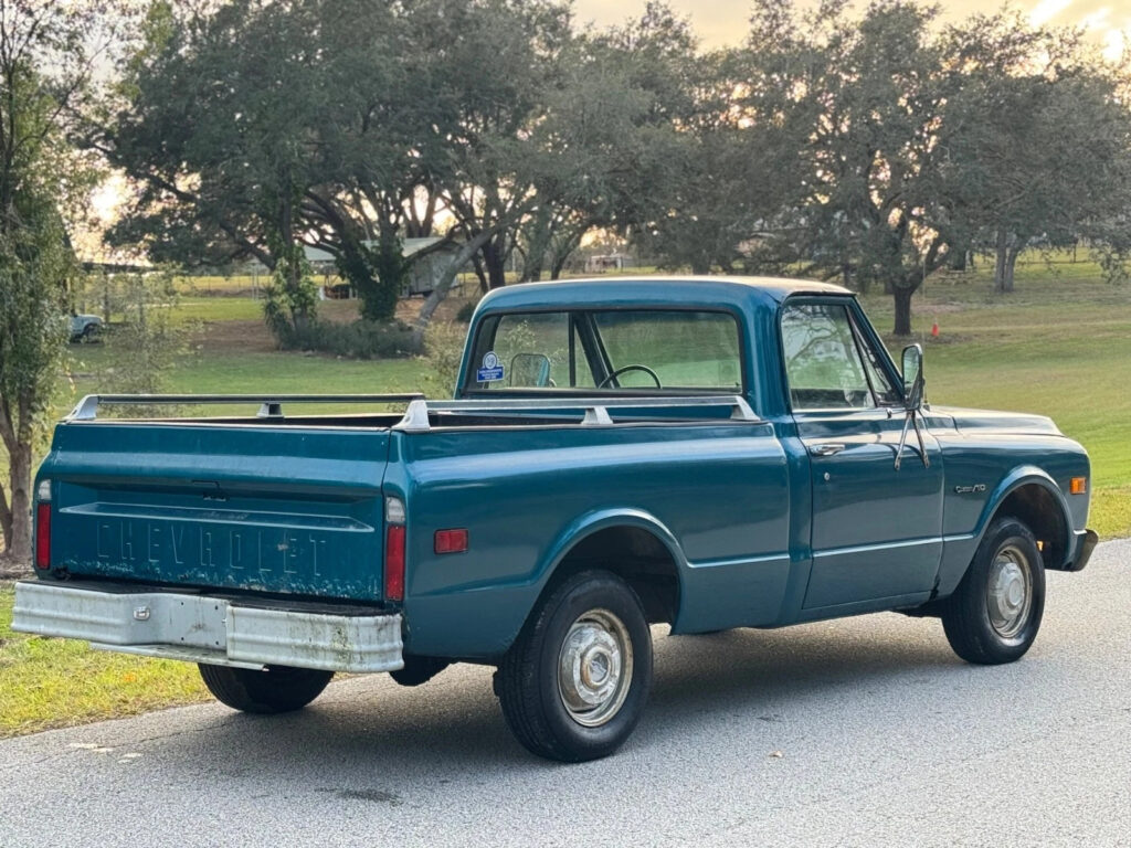 1972 Chevrolet C-10 NO Reserve Shortbed 90k Original Miles One Owner Barn Find