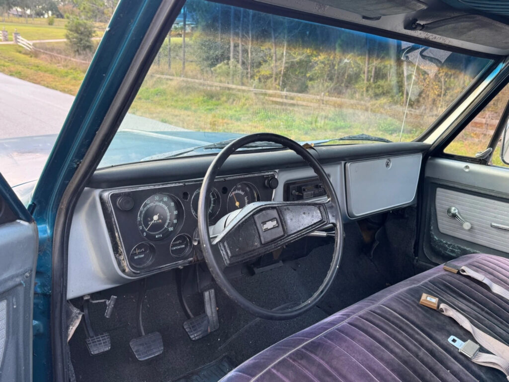 1972 Chevrolet C-10 NO Reserve Shortbed 90k Original Miles One Owner Barn Find