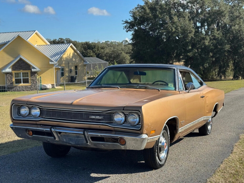 1969 Dodge Coronet 1 Owner Barn Find Survivor All Numbers Matching 65k Miles