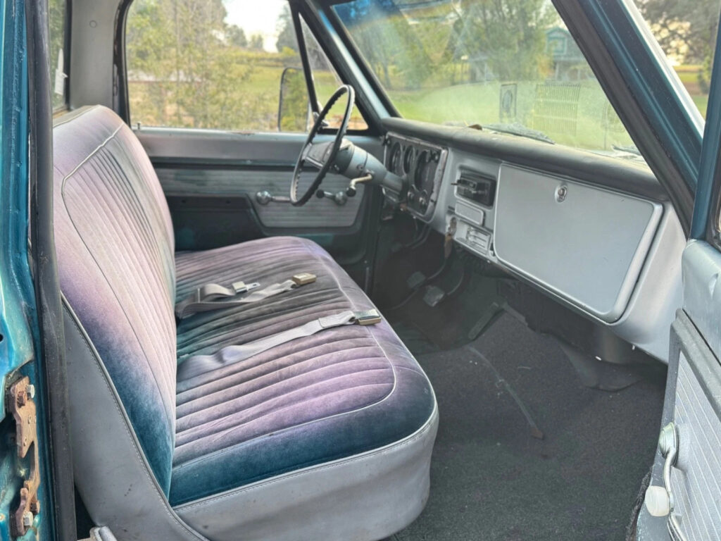 1972 Chevrolet C-10 NO Reserve Shortbed 90k Original Miles One Owner Barn Find