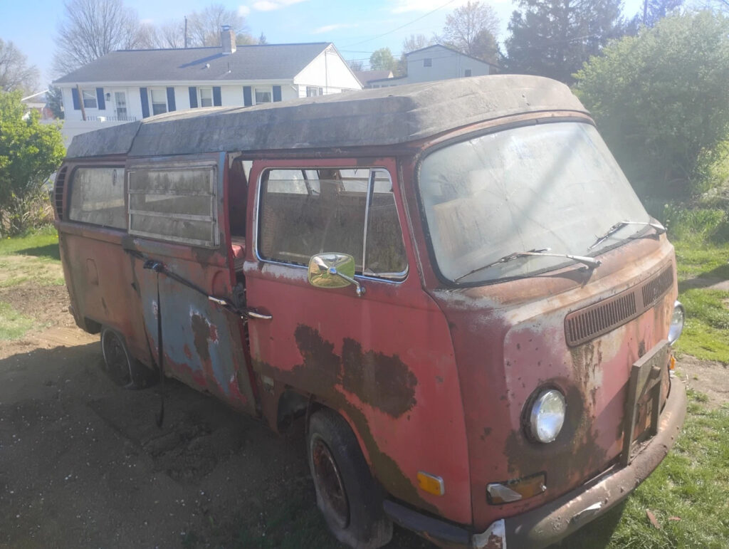 1970 vw bus Camper van Van Wagon