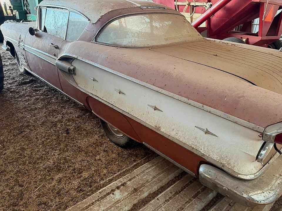 1958 Pontiac Bonneville Tri Power Number Matching 2 dr Hardtop
