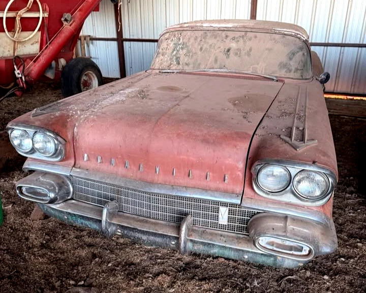 1958 Pontiac Bonneville Tri Power Number Matching 2 dr Hardtop