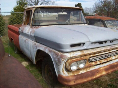 1961 Chevrolet C10 Short Bed Pickup for sale